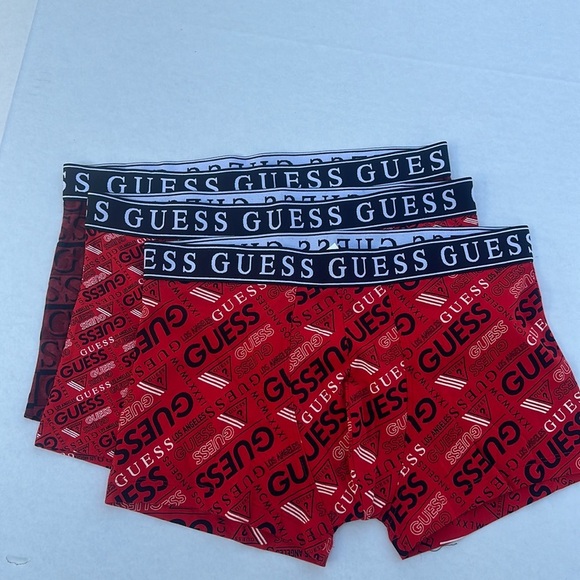New GUESS Mens Boxers SZ M - Picture 1 of 5
